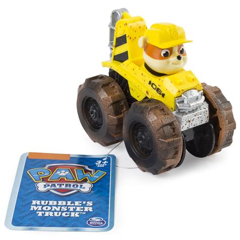Paw Patrol Rescue Racer Rubbles Monster Truck Paw Patrol Rescue