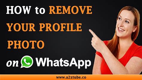 How To Remove Your Profile Photo On Whatsapp On An Android Device Youtube