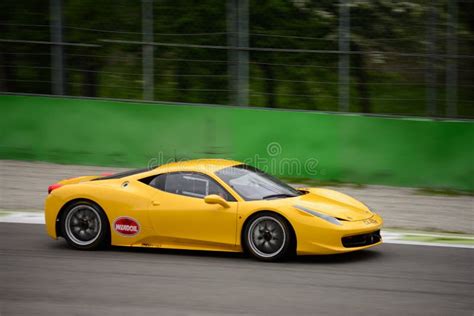 Ferrari 458 Italia Gt3 Italian Gt 2015 At Monza Editorial Image Image