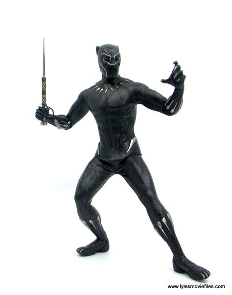 Hot Toys Black Panther Figure Review Battle Stance With Spear Lyles