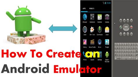 How To Create An Android Emulator In Windows Youtube