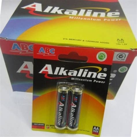 Daftar Harga Abc Alkaline Battery Aa 1 Box 24 Pairs Bhinneka