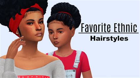 Sims 4 Cc Ethnic Hair Snappoo