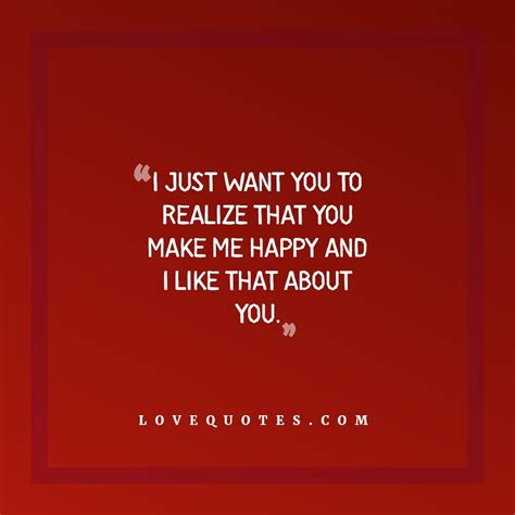 You Make Me Happy Love Quotes