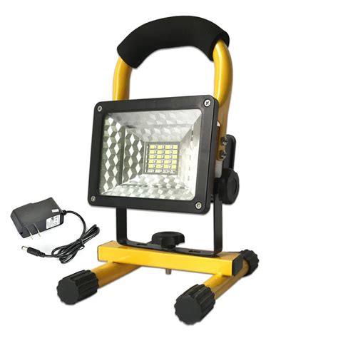 30w Rechargeable Led Floodlight High Power Xm L T6 Flood Light Outdoor