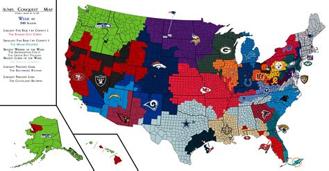 Week 05 Rnfl Conquest Map The Packers Seize Iowa Rnfl