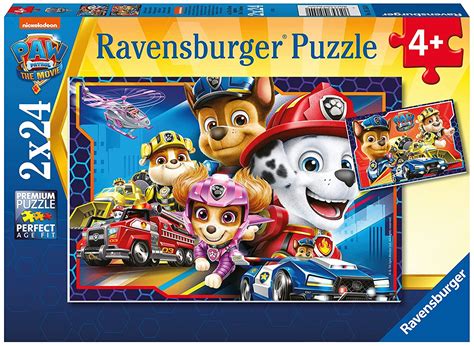 2 Puzzles Paw Patrol 24 Teile Ravensburger Puzzle Online Kaufen