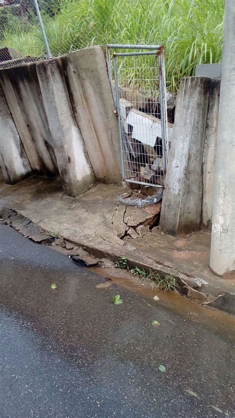 Rua Do Mangabeiras é Interditada Por Risco De Queda De Muro