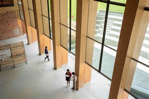 Asias Largest Wooden Building Showcases Sustainable Design And Net