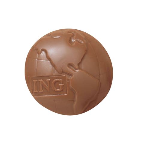 Nc Custom Chocolate Shapes Globe 1oz Supplied By Chocolate Inn
