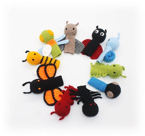 Ravelry Insect Finger Puppets Pattern By Kristine Kuluka