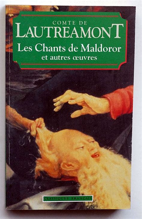 Les Chants De Maldoror Et Autres Oeuvres Comte De Lautrémont Isidore