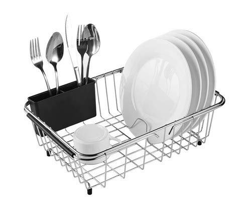 Best Chrome Dish Drainers For Kitchen Counter Home And Home