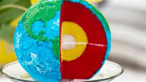 Youtube Earth Cake Nerdy Nummies Layers Of The Earth Cake