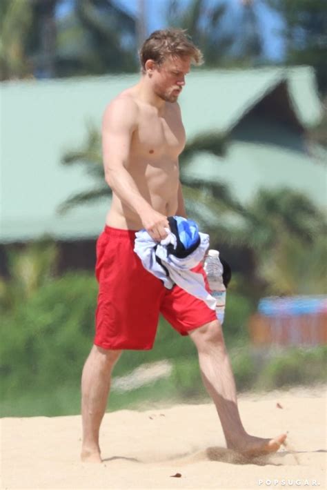 Shirtless Charlie Hunnam In Hawaii Pictures Popsugar Celebrity Photo