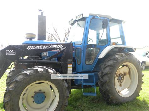 1986 Ford 7710 4wd Tractor