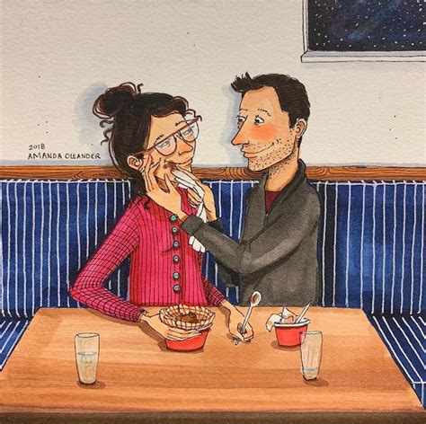 Relationship Illustrations By Amanda Oleander Are Inspired By Real Life