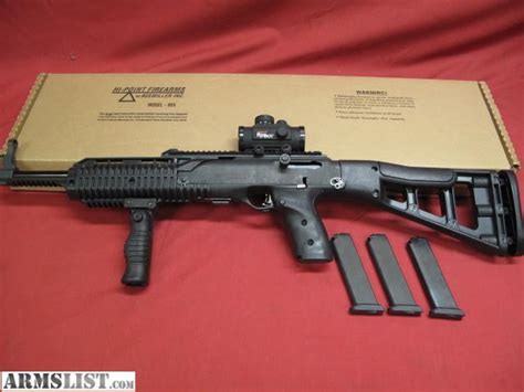 Armslist For Sale Hi Point 995 Carbine 9mm Like New In