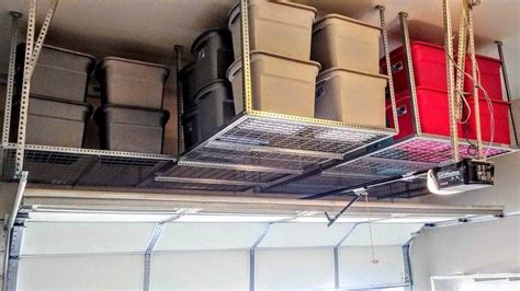 7 Best Overhead Ceiling Racks For Garage Storage Garagespot