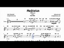 Meditacion de Thais Partitura Fácil con Notas en Letra Flauta Violín ...