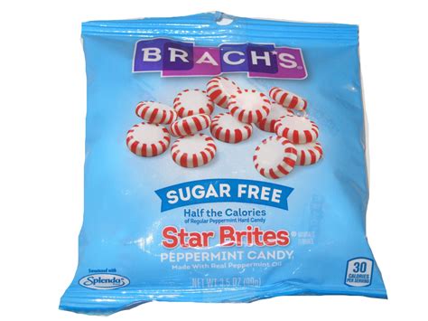 Brachs Sugar Free Peppermint Star Brites Hard Candy 35oz Bag