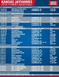 Ku Basketball Schedule 2021 20 Printable - PrintableSchedule.net ...