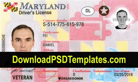 Best Washington Drivers License Id Psd Replica Id Card Scan Templates