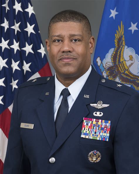 Brigadier General Robert M Blake Us Air Force Biography Display