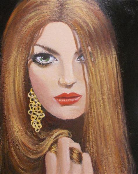 Dian Bernardo Paintings I Love Art Deco Lady Woman Painting