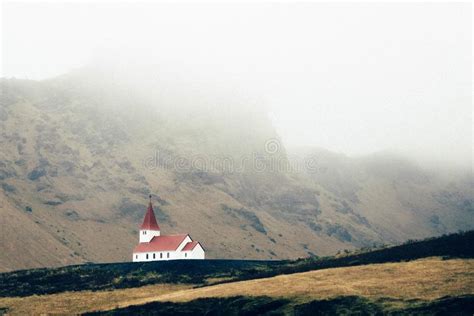 Church On A Hillside In Somersetuk Stock Image Image Of Religion