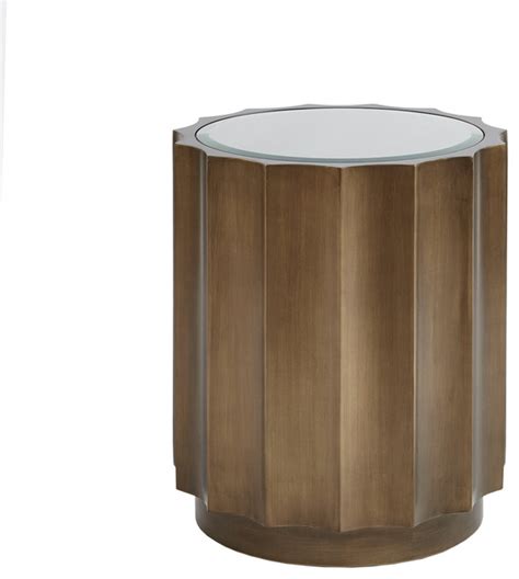 Madison Park Valentina Accent Table With Bronze Finish Mp120 0428