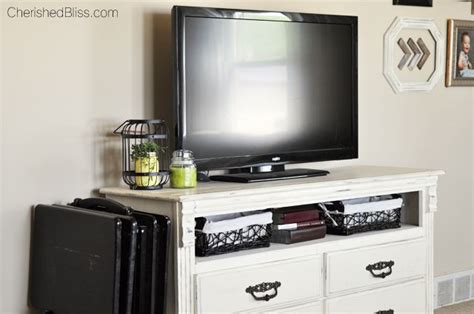 How To Turn A Dresser Into A Tv Stand Cherished Bliss Dresser Tv