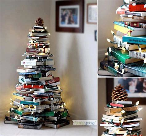 Wonderful Diy Stunning Book Christmas Tree