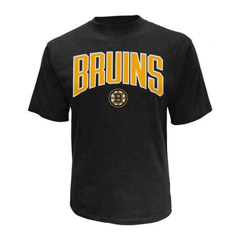 Nhl Mens Applique T Shirt Boston Bruins