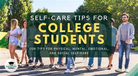 Self Care Tips For College Students The Scholarship System