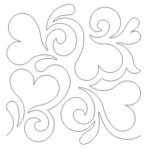 With this style of quilting the patchwork design is not used as a guide for the placement of the quilting pattern. Splash of Love | Free motion quilting patterns, Quilting ...