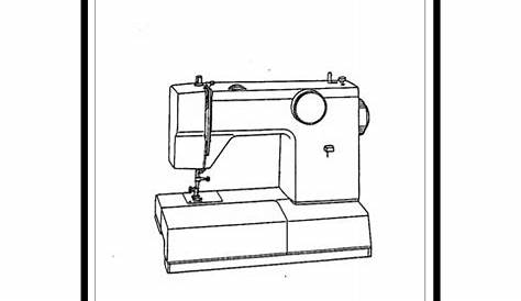 white sewing machine model 1866 manual
