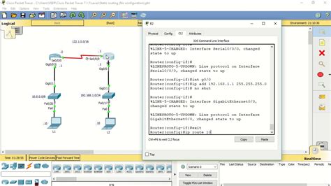Packet Tracer IPv4 Static Routing Configuration With ACTIVITY FILE