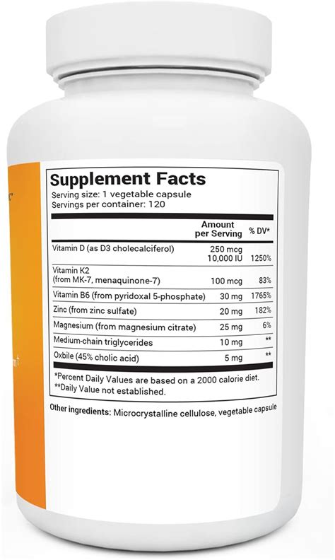 Buy Dr Bergs Vitamin D3 K2 W Mct Oil Includes 10000 Iu Of Vitamin