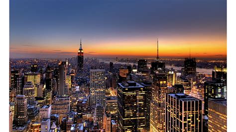 nueva york fondo de pantalla 4k paisaje urbano ciudad área