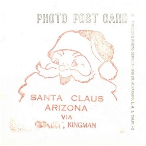 Santa Claus Arizona A Postage Stamp Size Town