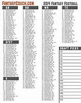 Fantasy Football Rankings 2017 By Position Printable Pictures