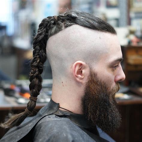 This type of style is for those men who do want a braid but also do not want to make it complicated. Undercut Hairstyles For Men Viking | Mens hairstyles ...