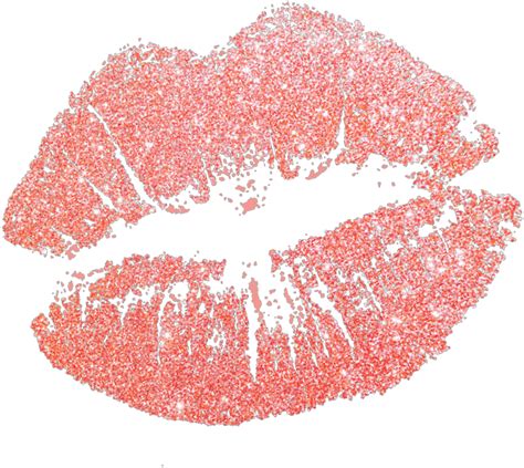 Lips Kiss Png Lip Clipart Kiss Mark Rose Gold Glitter Lips