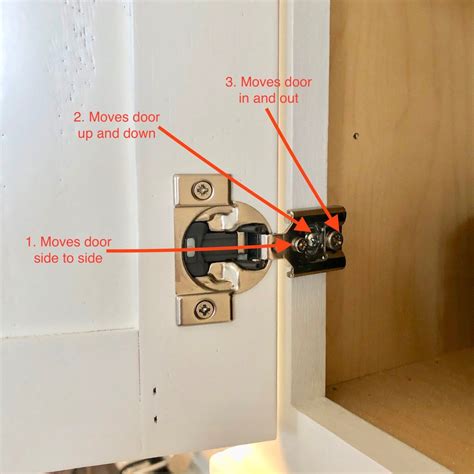 Cabinet Hinge Adjustment A Step By Step Guide Home Cabinets