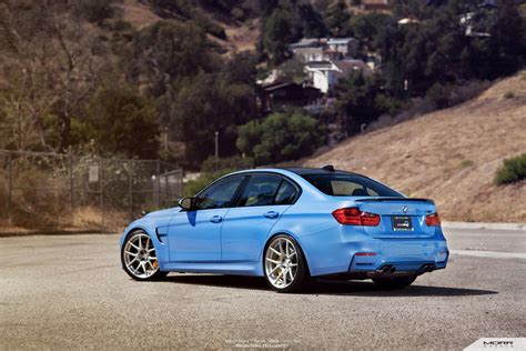 2015 Bmw M3 Yas Marina Blue By Morr Wheels Picture 570479 Car