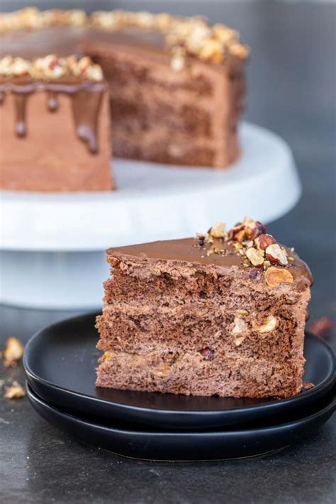 The Best Chocolate Hazelnut Cake Momsdish Chocolate Hazelnut Cake