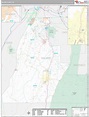 Walker County, GA Wall Map Premium Style by MarketMAPS