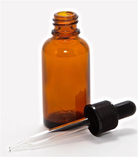 12 Amber 1 Oz Glass Bottles With Glass Eye Droppers Buy Online In