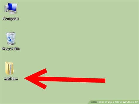 5 Ways To Zip A File In Windows Xp Wikihow